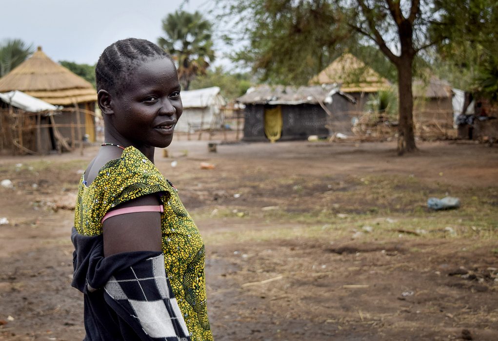 Margret flydde från Sydsudan och bor nu i Uganda