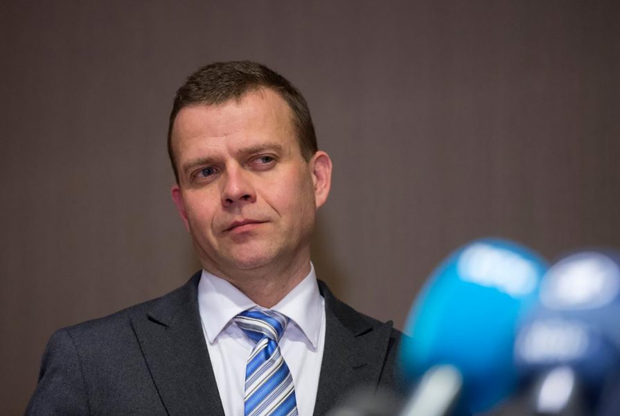 Henrik Montgomery/TT | Finansminister Petteri Orpo, ordförande för Samlingspartiet.