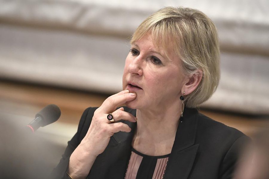 TT | Utrikesminister Margot Wallström (S).