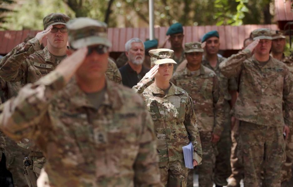 Massoud Hossaini/AP/TT | Amerikanska soldater i Afghanistan.