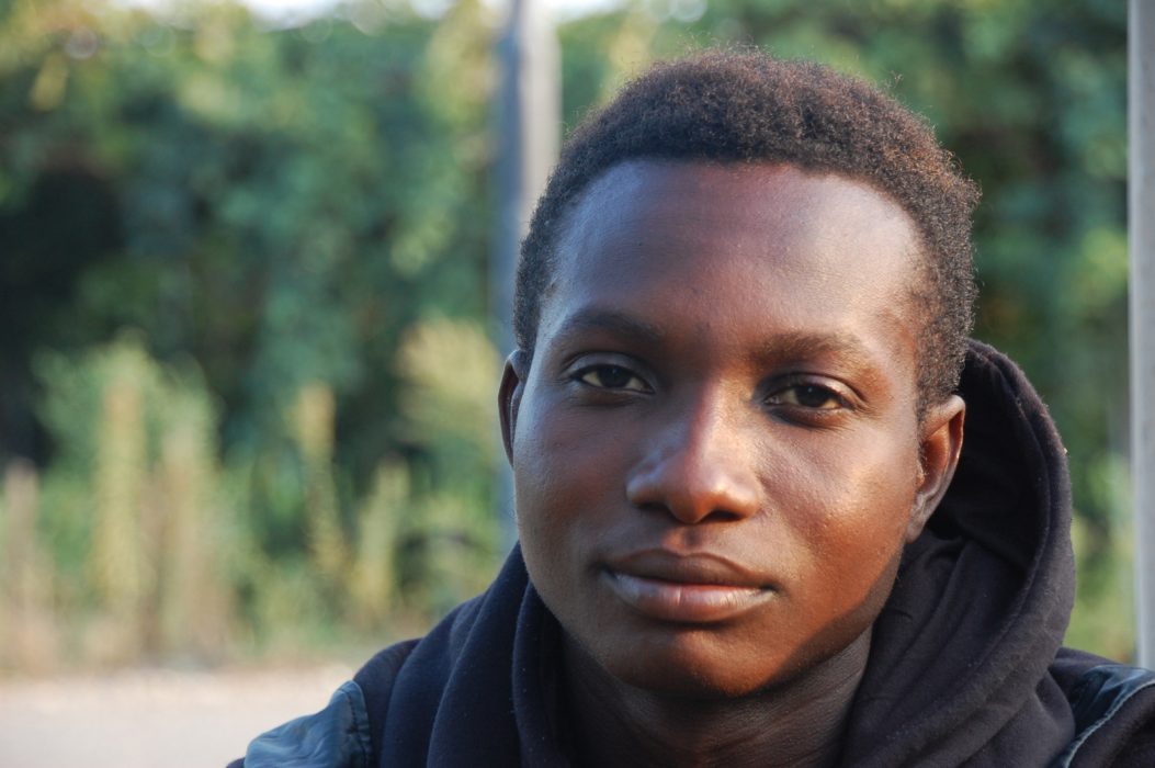 Bismark Asoma, 20, lämnade Ghana för Italien