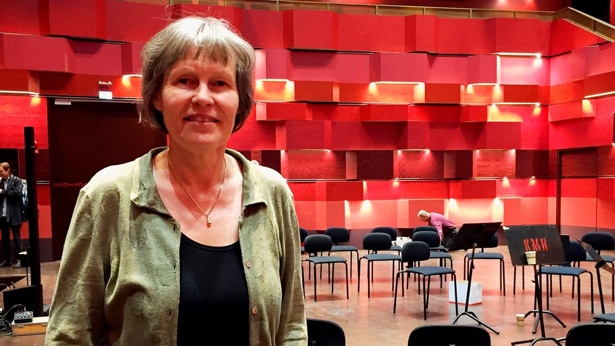 Tonsättaren Karin Rehnqvist