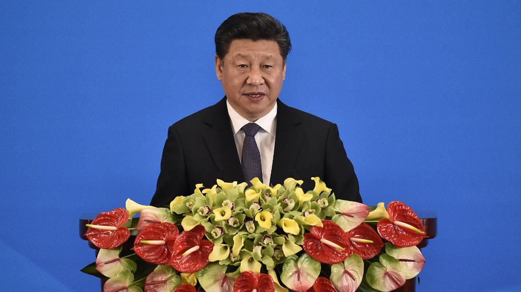 FOTO: AP/TT Kinas president Xi Jinping.