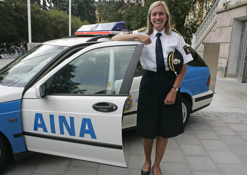 Den här polisbilen tillverkades 2006 för att locka ungdomar att bli poliser.