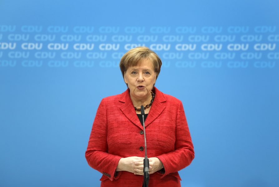 Michael Sohn/AP/TT | Tysklands förbundskansler Angela Merkel.