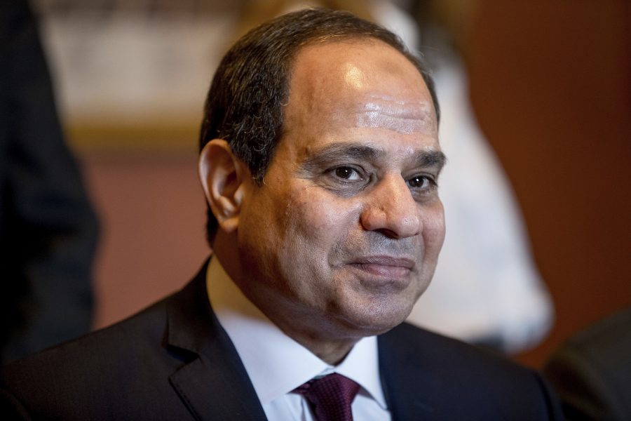 Andrew Harnik/AP-TT | Abd al-Fattah al-Sisi, Egyptens president.
