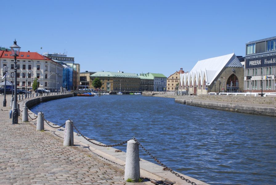 Med sitt läge vid vattnet löper Göteborg stor risk att drabbas av översvämningar och liknande klimatrelaterade problem i framtiden.
