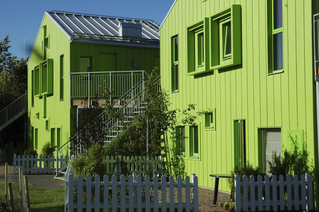 AF Bostäder | 22 stycken minibostäder på tio kvadratmeter uppfördes 2014 av studentbostadsbolaget AF Bostäder i Lund