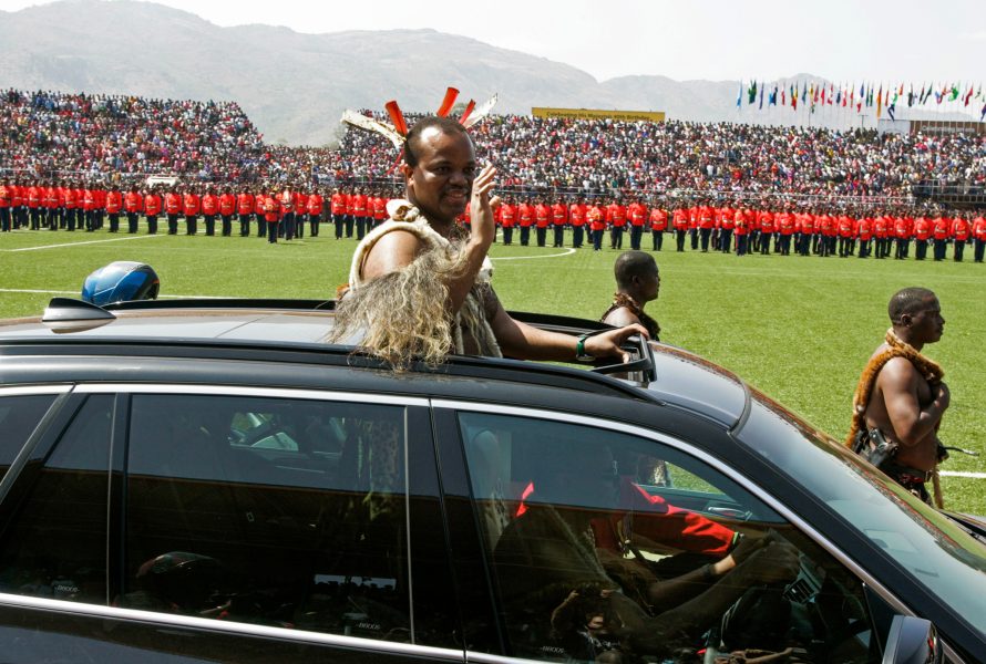 Schalk van Zuydam/AP Photo/TT | Swazilands kung Mswati III vid en tidigare självständighetsceremoni.