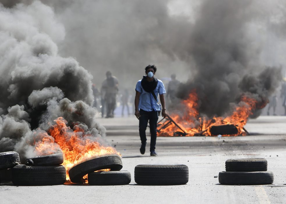 Alfredo Zuniga/AP/TT | Våldsamma protester har rasat i Nicaragua i flera dagar.