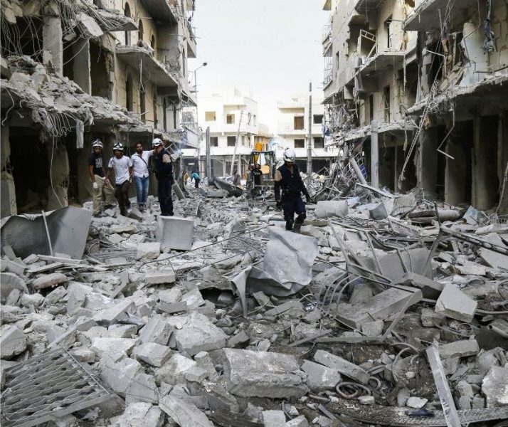 Khaled Khatib/TT | Kriget i Syrien har pågått i många år nu.