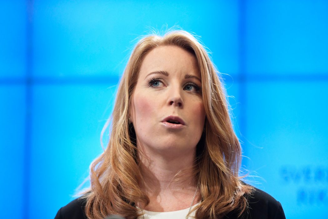 Janerik Henriksson/TT | Centerns partiledare Annie Lööf.
