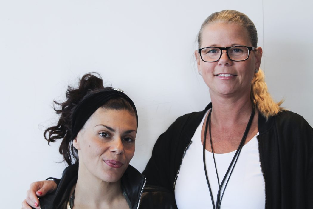 Jaqueline Ignacio och Anna Rosengren jobbar bland annat med castingen till filmen