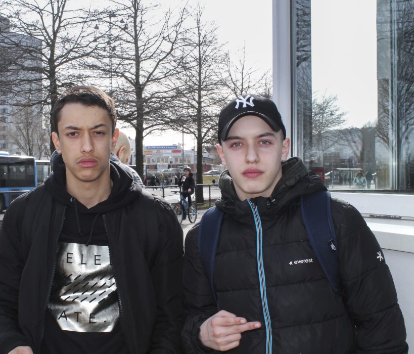 Skandar Chouchane och Samuel Pires är två av skådespelarna i den nya filmen "Min ort – A ghost story"