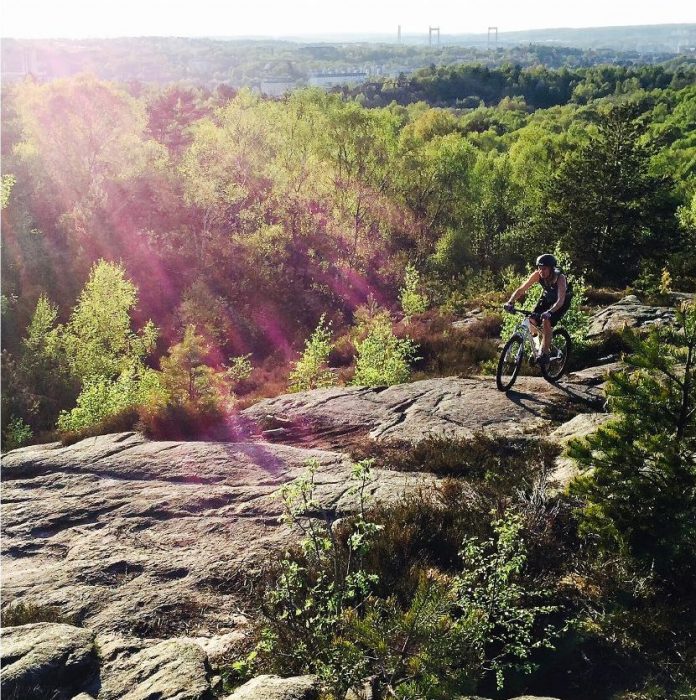 Andreas Papagiannis | Änggårdsbergen har blivit ett mountainbike-paradis mitt i staden.