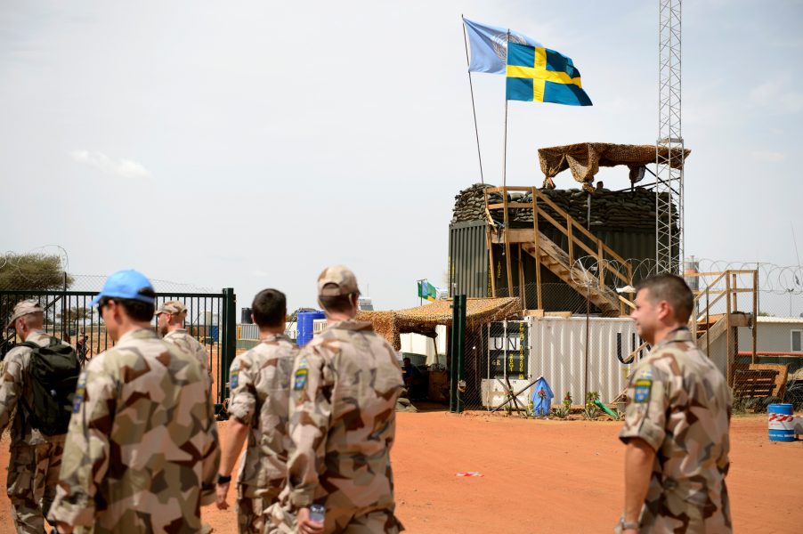 Henrik Montgomery/TT | Svenska Camp Nobel i Timbuktu lyder under FN:s insats i Mali.