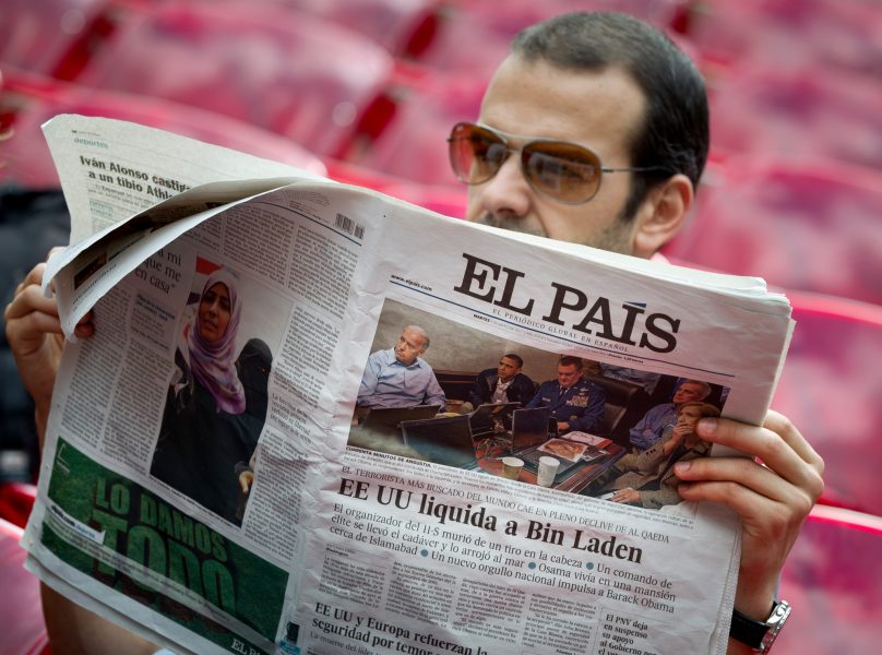 Daniel Ochoa de Olza/AP/TT | Den spanska tidningen El País tillsätter en genuskorrespondent.