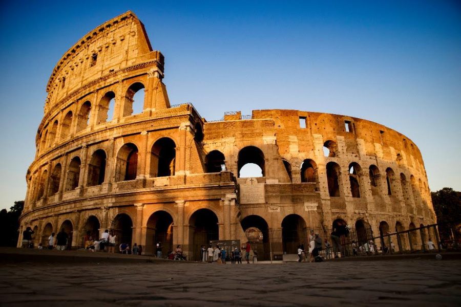 Colosseum i Rom byggdes under kejsardömets glansdagar.