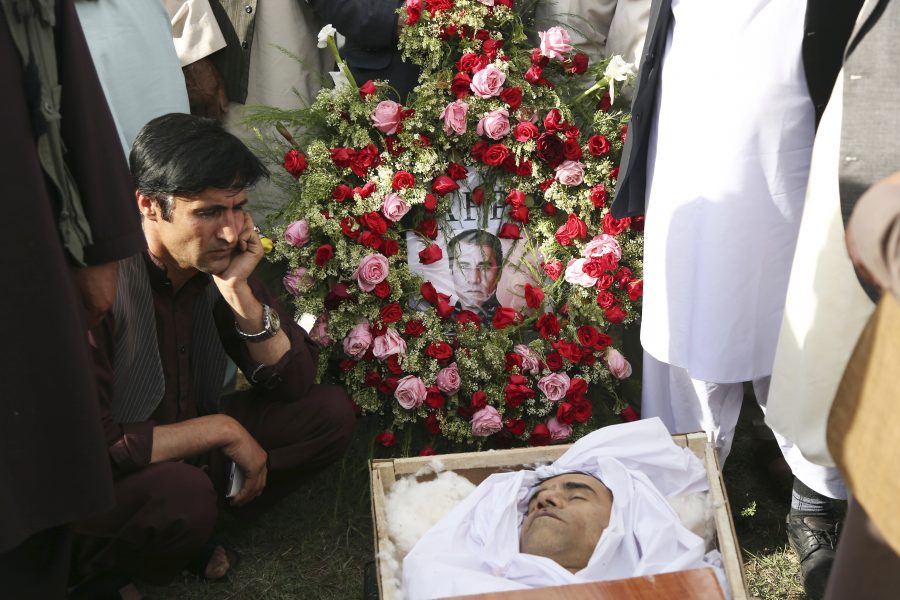 TT | Nyhetsbyrån APs fotograf Shah Marai var en av dem som dödades i måndags.