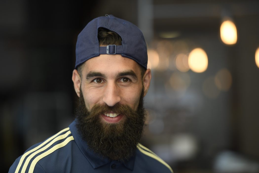 Maja Suslin/TT | Fotbollsspelaren Jimmy Durmaz har fått ta emot mängder av hot efter hans misstag som ledde fram till Tysklands avgörande mål i VM-matchen.