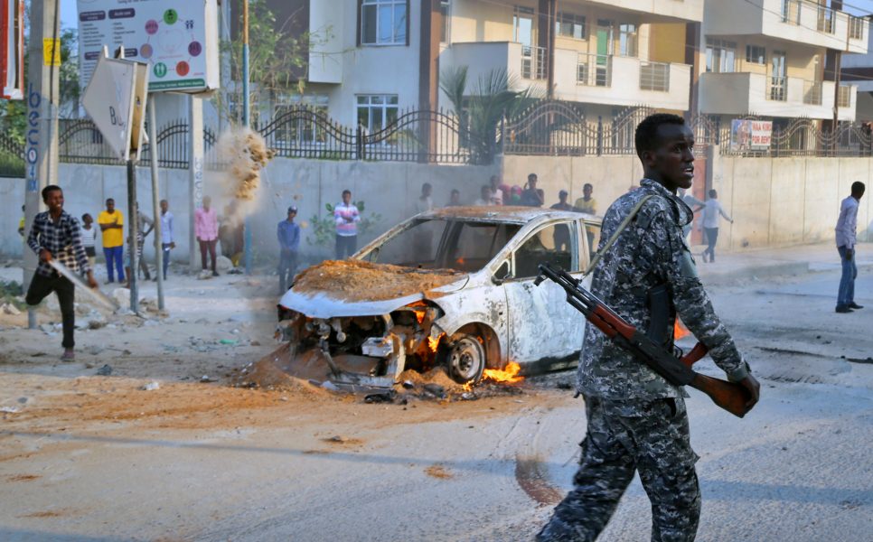 Foto: Mohamed Sheikh Nor/AP/TT | Somalia är ett av de länder i världen som drabbats hårdast av terror och krig.