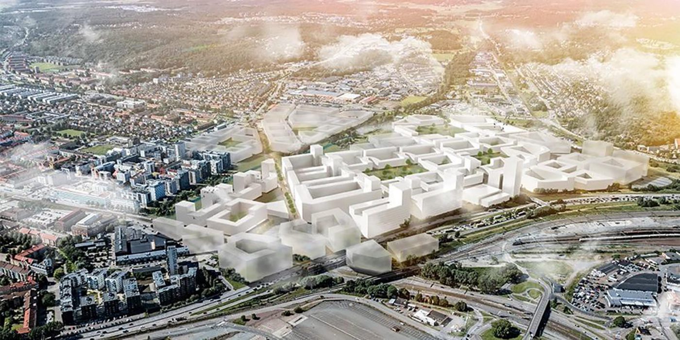 Göteborgs stad | Illiustration över nya Backaplan.