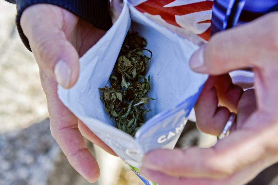 Matilde Campodonico | Marijuana inköpt på ett vanligt apotek i Uruguay.