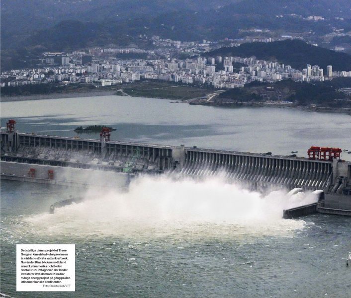 Det statliga dammprojektet Three Gorges i kinesiska Hubeiprovinsen är världens största vattenkraftverk.