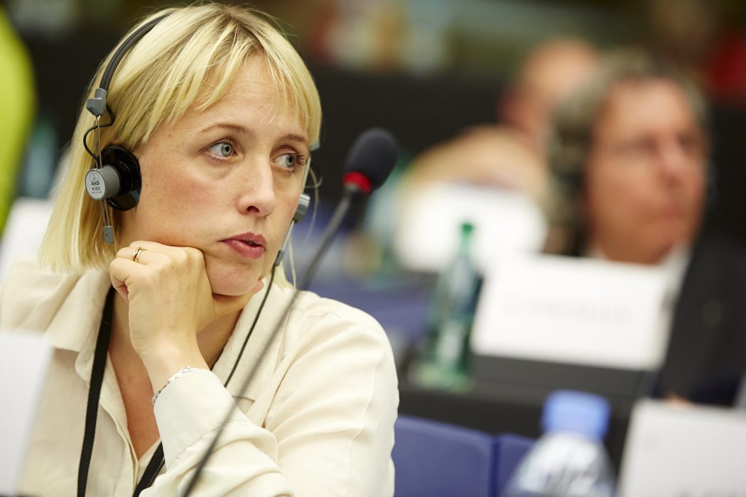 Fredrik Persson/TT | EU-parlamentarikern Jytte Guteland (S).