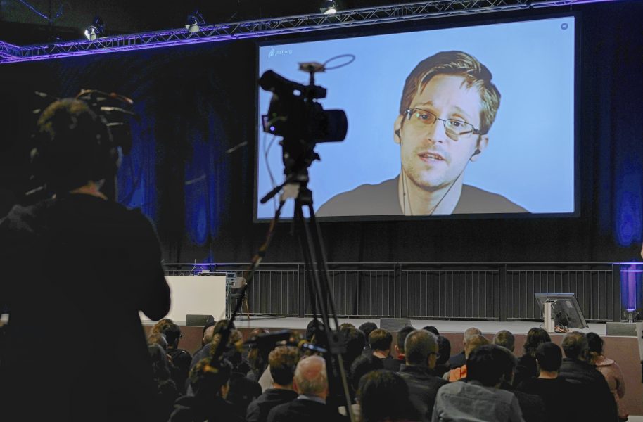 Sebastian Willnow/AP/TT | Edward Snowden.