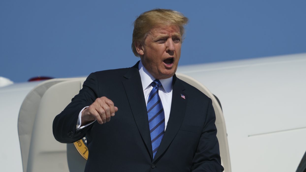 Carolyn Kaster/AP/TT | USA:s president Donald Trump.