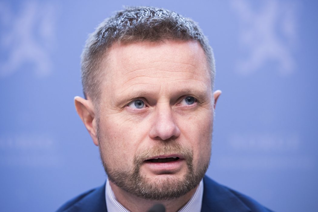 Håkon Mosvold Larsen / NTB scanpix / TT | Norges hälsominister Bent Høie.