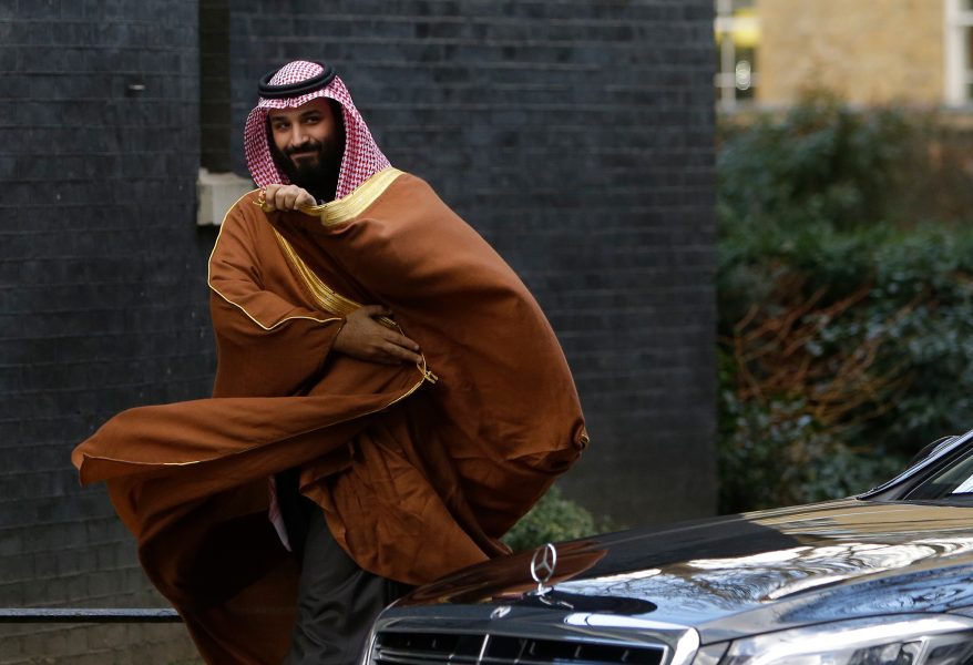 Alastair Grant/AP/TT | Saudiarabiens kronprins Mohammed bin Salman har stort inflytande över hur landet styrs.