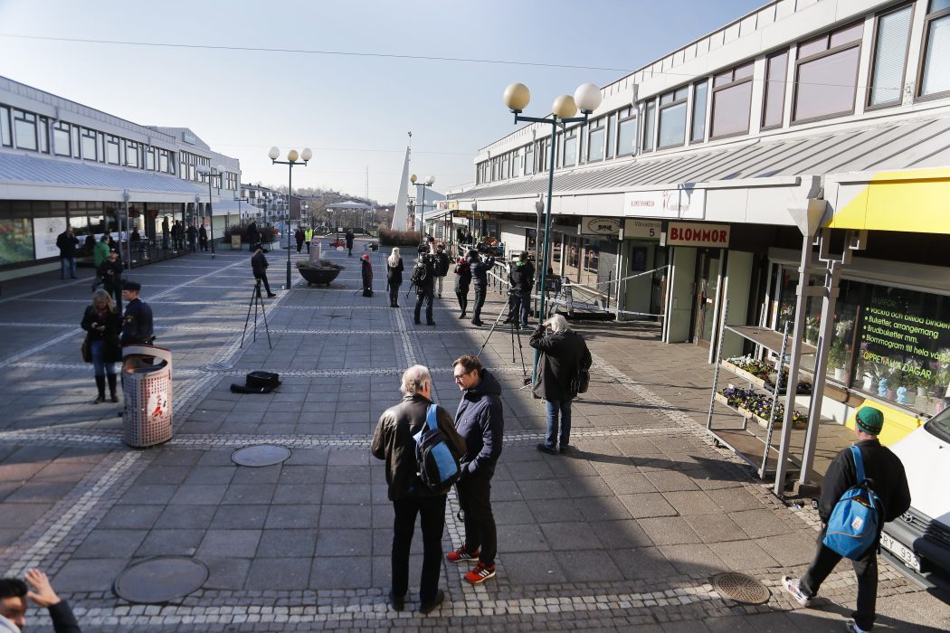 Adam Ihse/TT | Moderaterna vill riva Vårväderstorget.