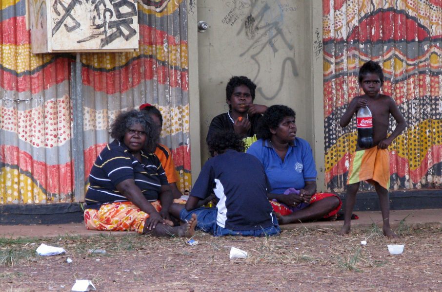 Kristen Gelineau/AP Photo/TT | Aboriginer i Wadeye,  Northern Territory.