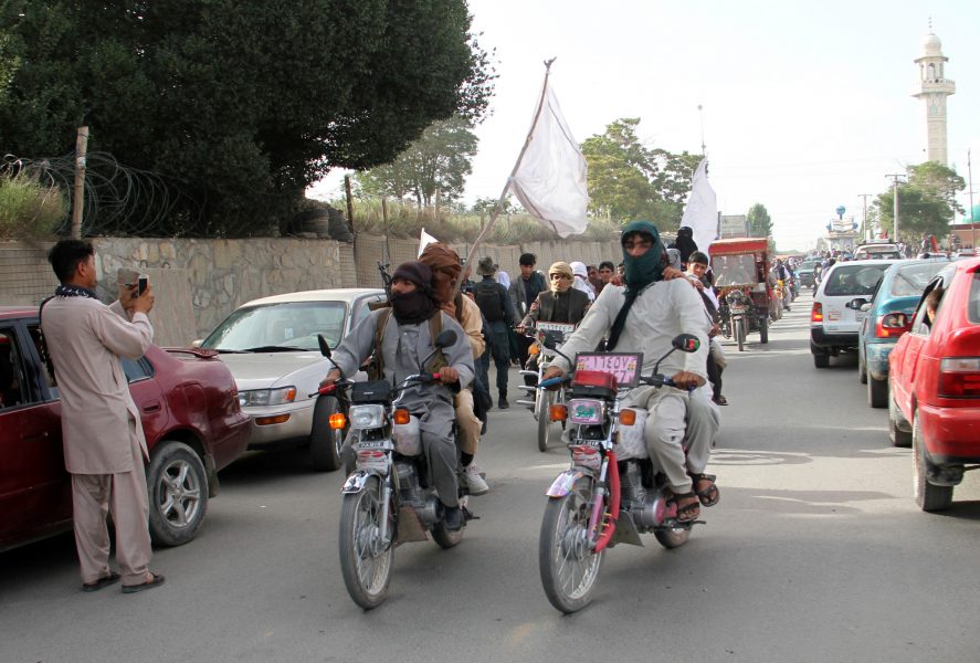 STR/AP/TT | Afghanistans talibaner började fokusera på Ghazni redan i somras.