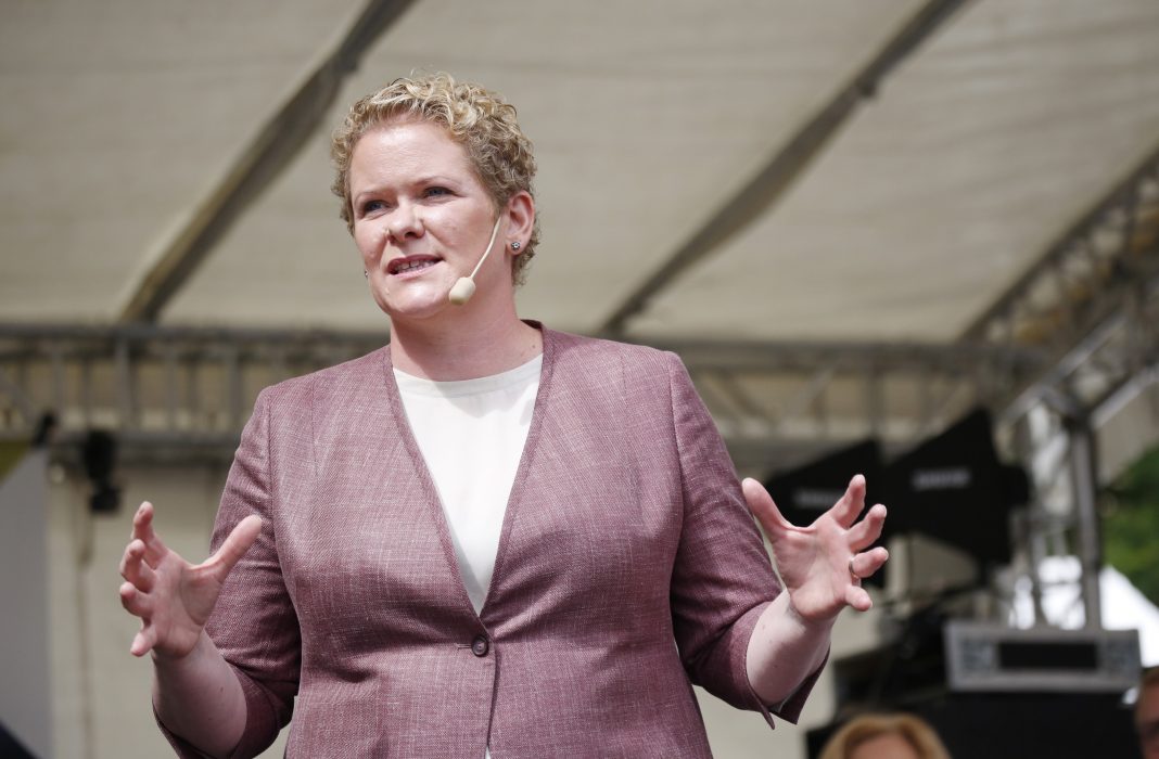 Christine Olsson/TT | Karin Wanngård (S) kämpar för att behålla posten som finansborgarråd.
