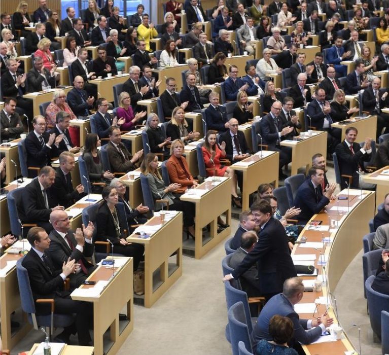 Fredrik Sandberg/TT | I måndags öppnade riksdagen.