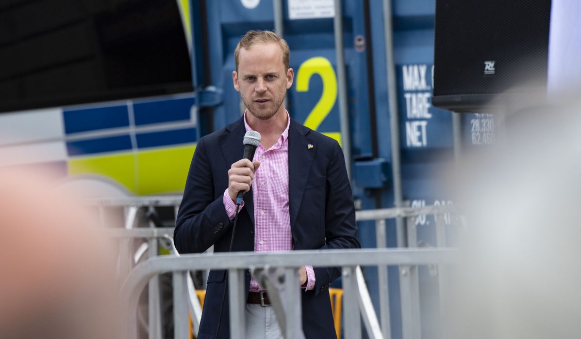 Johan Nilsson/TT | Högerextrema Alternativ för Sveriges partiledare Gustav Kasselstrand varnade för en politisk jordbävning och partiet beställde över tio miljoner valsedlar inför riksdagsvalet – där partiet fick 20 290 röster.