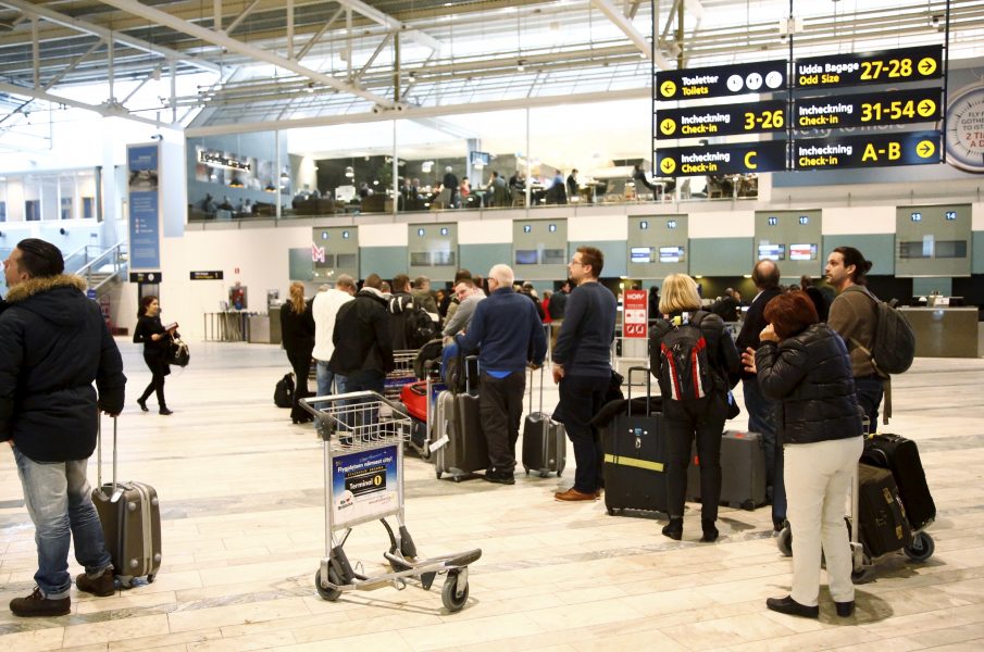 Flygtrafiken både till och från Landvetter flygplats minskade under juli jämfört med samma tid förra året.