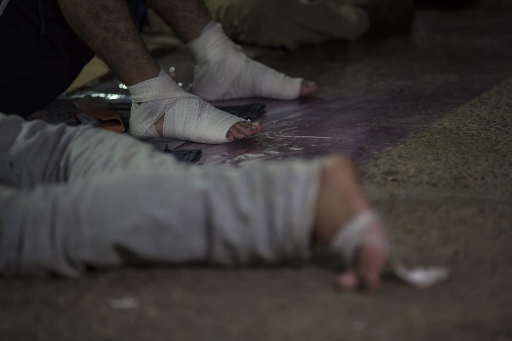 Rodrigo Abd/AP/TT / En ny grupp med människor har lämnat Centralamerika för att försöka nå USA.