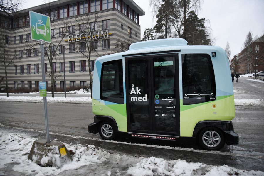 Skellefteå kommun vill testa självkörande bussar på landsbygden.