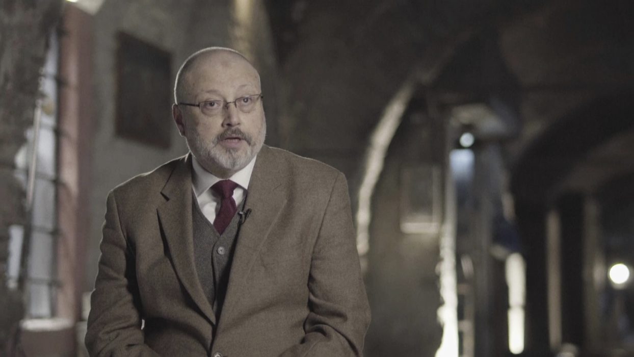 Metafora Production/AP/TT | Jamal Khashoggi i mars 2018.