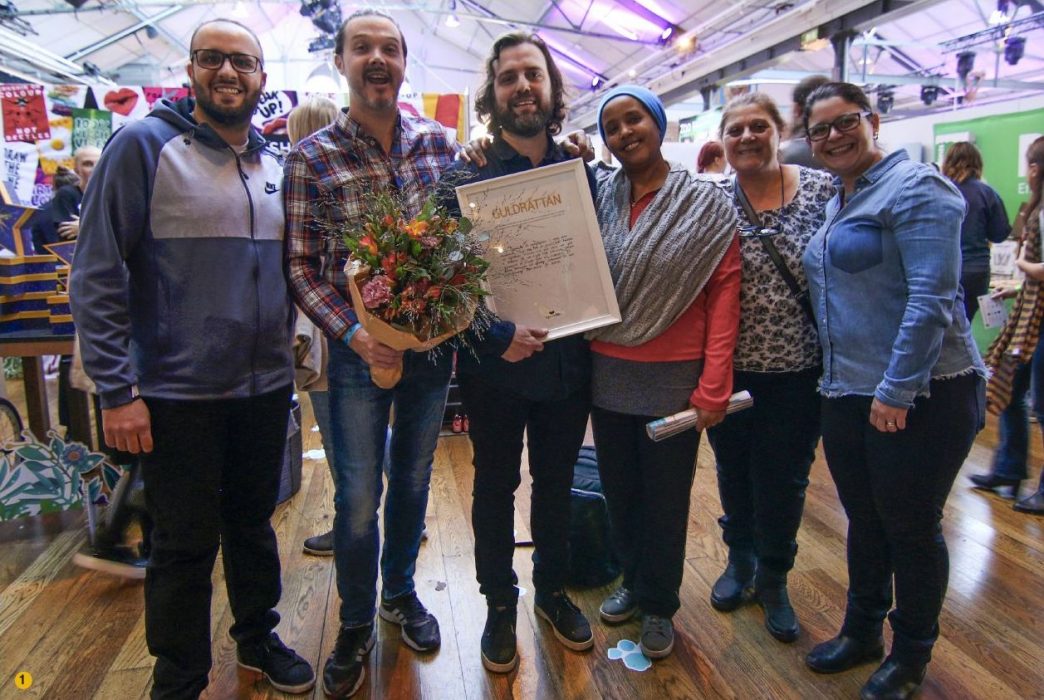 Djurens rätt | Köksteamet på Globala gymnasiet i Stockholm var årets vinnare av Djurens Rätts utmärkelse Guldråttan.