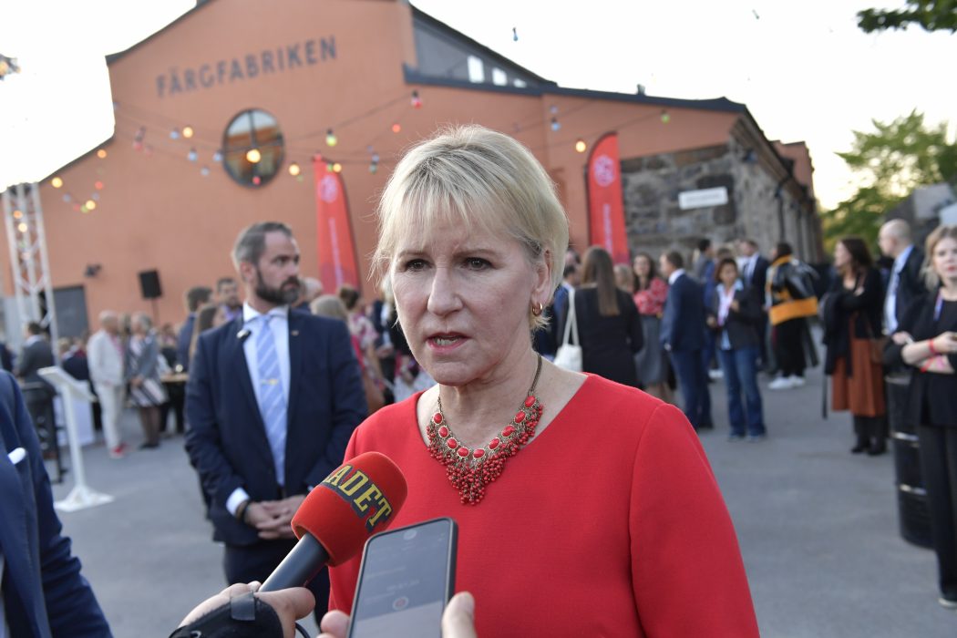 Jonas Ekströmer /TTOacceptabelt, säger utrikesminister Margot Wallström om utvecklingen i Tanzania.