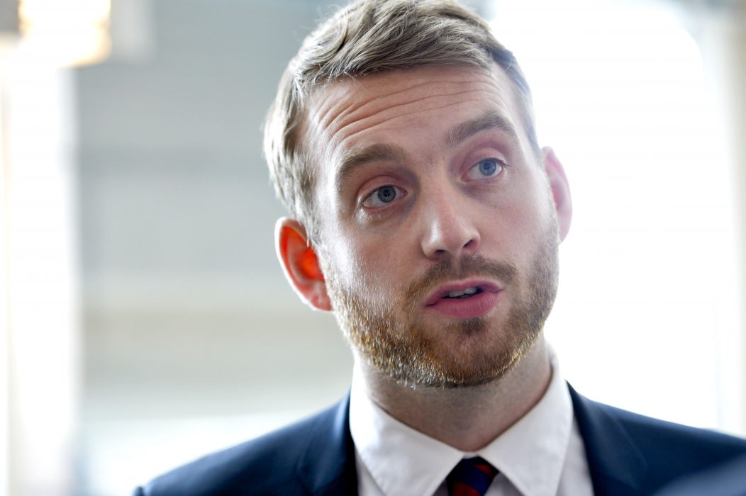 Henrik Montgomery/TT | EU-parlamentsledamoten Jakop Dalunde (MP).