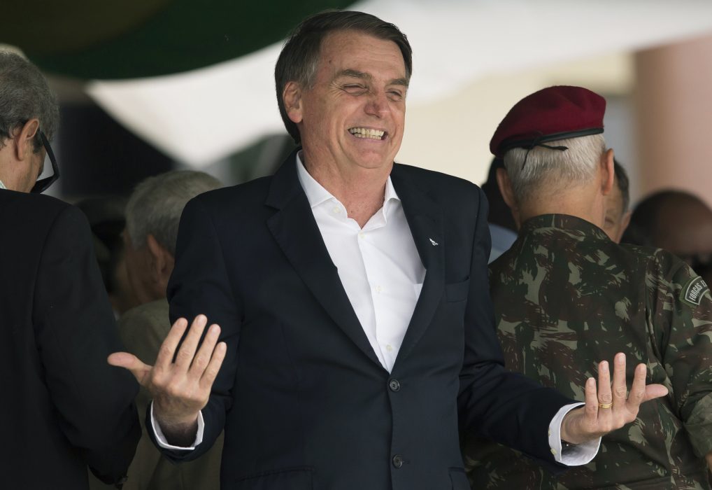 Bruna Prado/AP Photo/TT | Jair Bolsonaro.