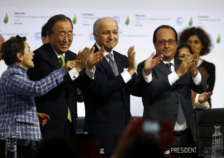 Francois Mori/AP/TT | För tre år sedan jublades det i Paris när det nya klimatavtalet klubbades.