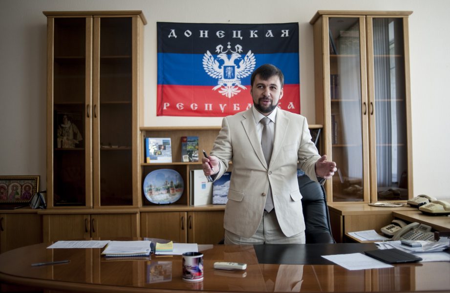 Evgeniy Maloletka/AP/TT | Denis Pusjilin förväntas bli ny ledare i Donetsk.