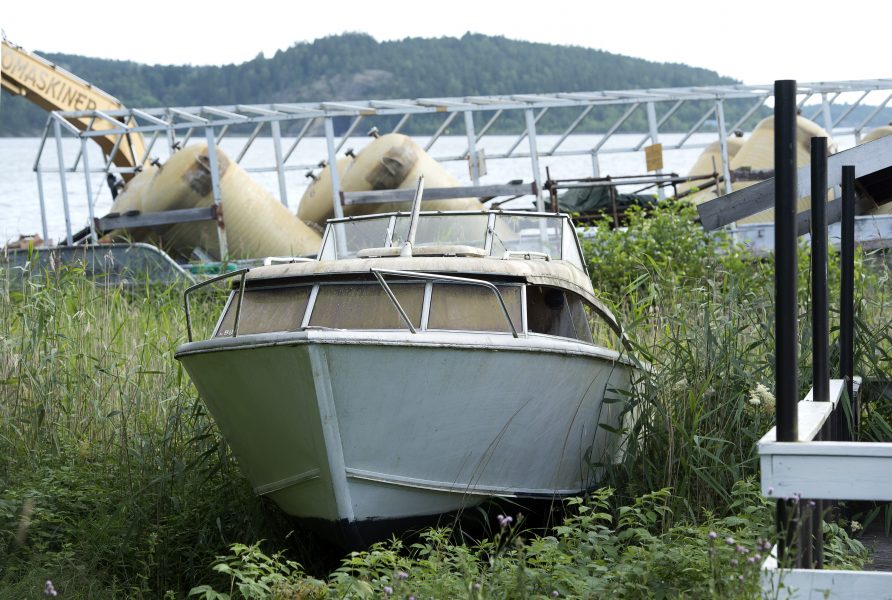 Maja Suslin/TT | Många gamla båtar har skrotats i höst.